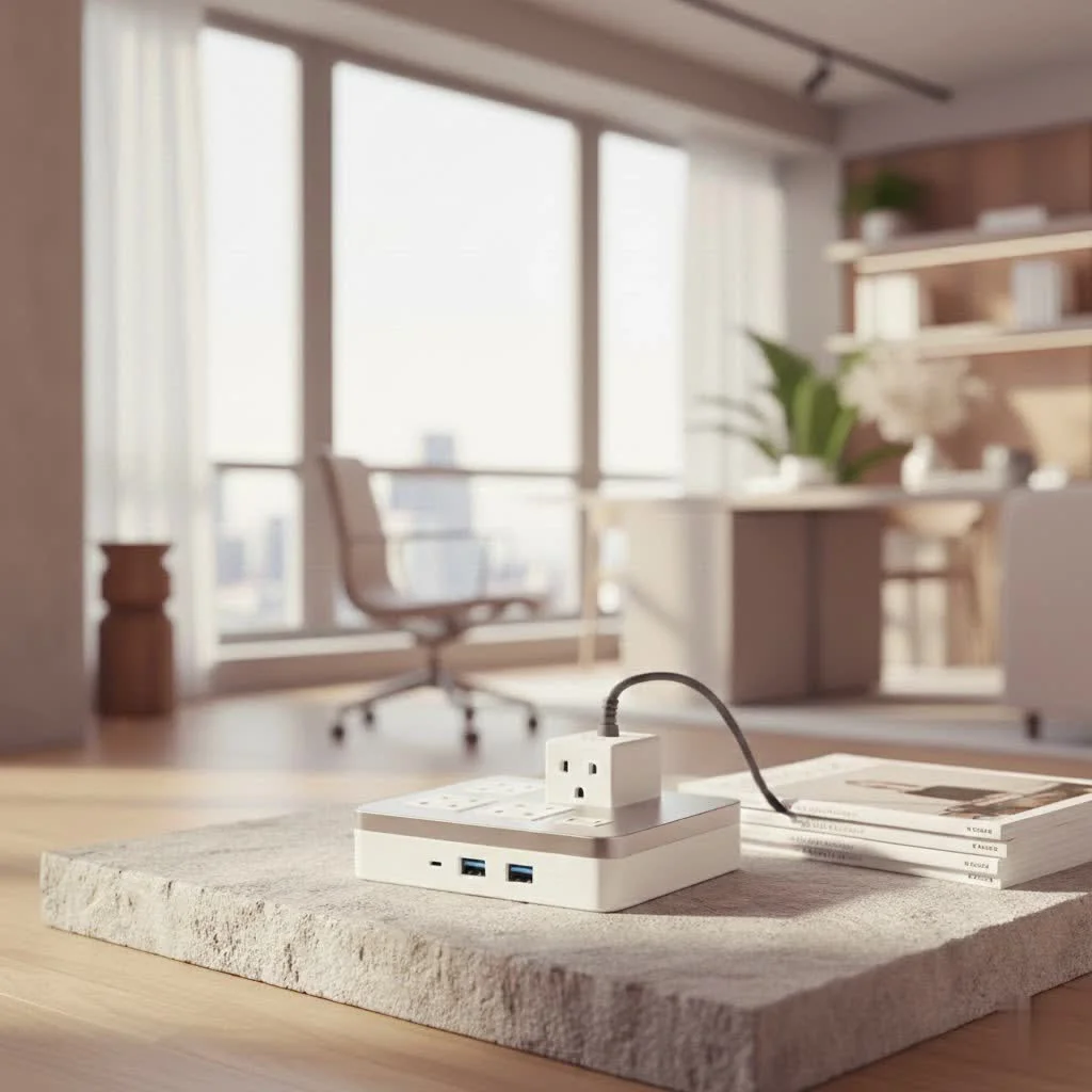 Cutler Hammer whole house surge protector installed in an electrical panel